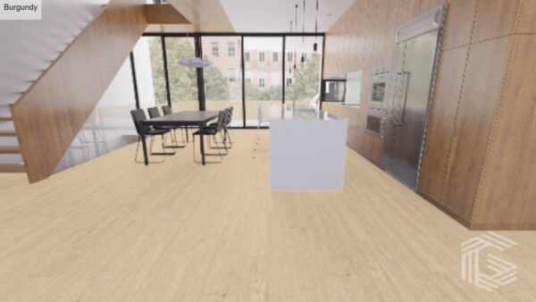 Oak - Burgundy - Image 2